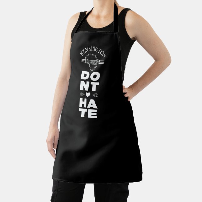 Don't Hate Black History Apron (Insitu)