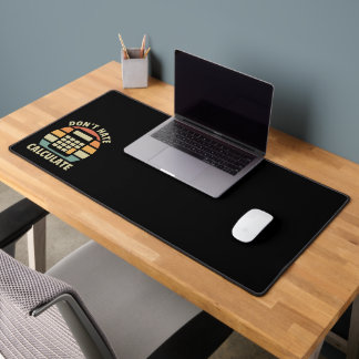 Don't Hate Calculate Retro Calculator Desk Mat