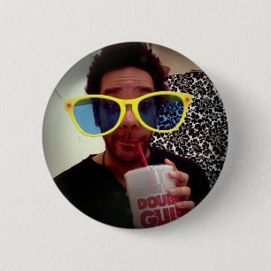Don't Hate Me Cuz I'm Beautiful 6 Cm Round Badge