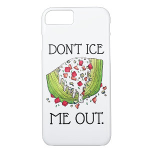 DON'T ICE ME OUT Funny Iceberg Lettuce Wedge Salad Case-Mate iPhone Case