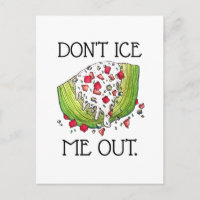 DON'T ICE ME OUT Funny Iceberg Lettuce Wedge Salad