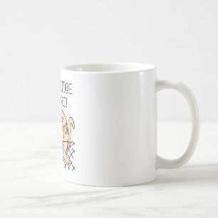 Don't Judge Me Bro Cat Cartoon Coffee Mug
