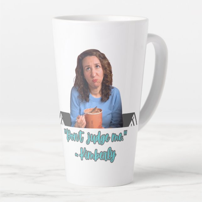 Don't Judge Me Mug (Right Angle)