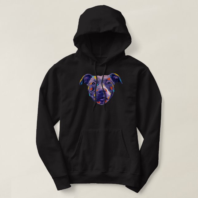 Don't Judge My Pitbull Dog And I Won't Judge Your  Hoodie (Design Front)