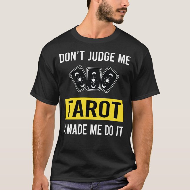 Dont Judge Tarot T-Shirt (Front)