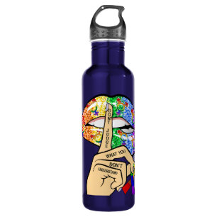 Don't Judge What You Dont Understand LGBTQIA Pride 710 Ml Water Bottle
