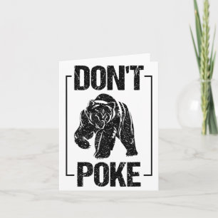 Don't Ke Funny Bear _ Cute Superhero Bear Usa Gift Card