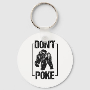 Don't Ke Funny Bear _ Cute Superhero Bear Usa Gift Key Ring