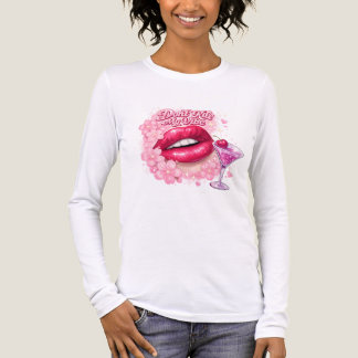 Don't Kill My Vibe Pink Lips Y2K Coquette T-Shirt Tri-Blend Shirt