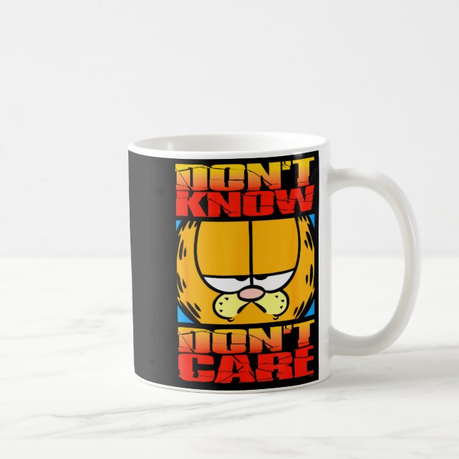 Don't Know Dont Care  Coffee Mug (Right)
