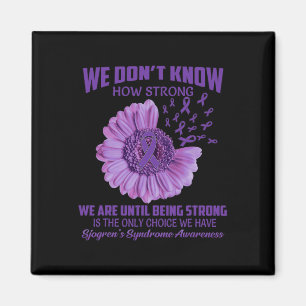 Don't Know How Strong Sjogren's Syndrome Magnet