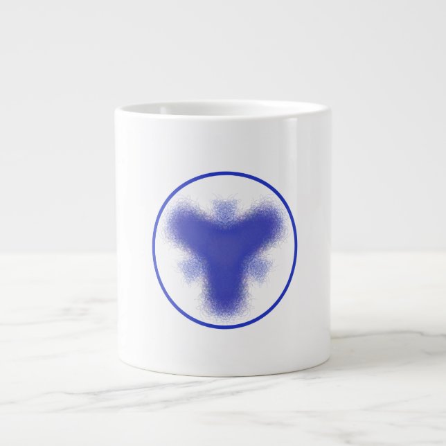 Don't Leave Me Alone Large Coffee Mug (Front)