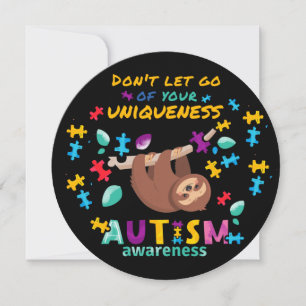 Don't Let Go Of Uniqueness Personalised Autism 