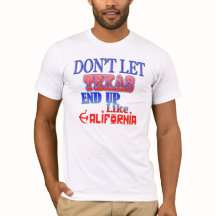 Don't Let Texas End Up Like California Men's Shirt