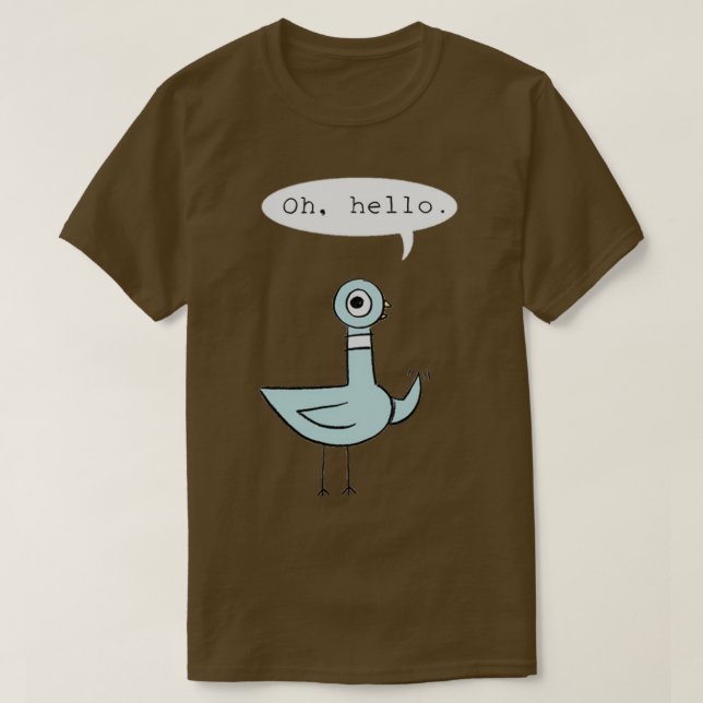 Dont Let the Pigeon Drive the Bus 1 T-Shirt (Design Front)