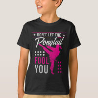 Dont Let The Ponytail Fool You Funny Karate Girl 