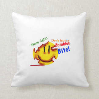 Don't let the zombies bite! cushion