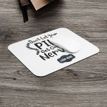 Don't Let Your Spine Get on Nerves Business Logo Mouse Pad<br><div class="desc">Cool Chiropractic saying for a Chiropractor. Featuring black modern typography with the saying "Don't Let Your Spine Get on Your Nerves". Add your business logo by clicking the "Personalise" button above</div>
