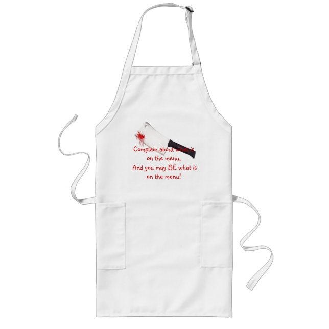 Don't Like What I'm Cooking? Long Apron (Front)
