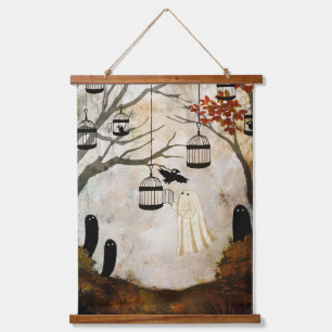 Don't Look Back Hanging Tapestry