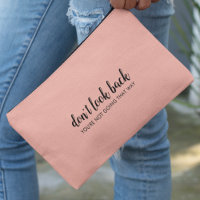 Don't Look Back | Modern Uplifting Peachy Pink