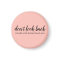 Don't Look Back | Modern Uplifting Peachy Pink