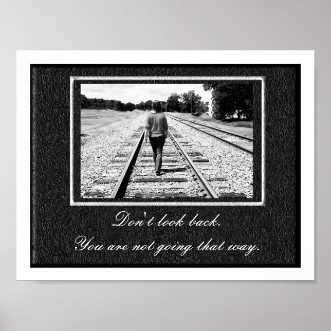 Don't look back _ Poster (Front)