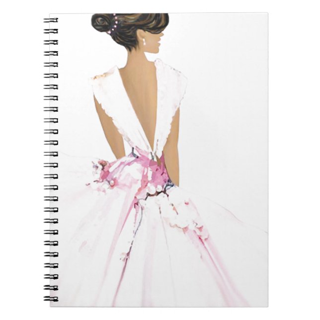 Don't Look Back Spiral Notebook (Front)