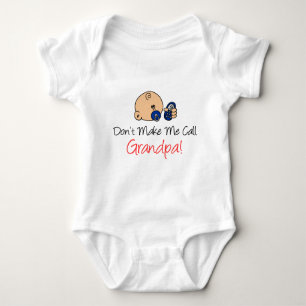 Don't Make Me Call Grandpa Baby Bodysuit