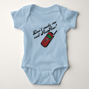 Don't Make Me Call PawPaw! Baby Bodysuit