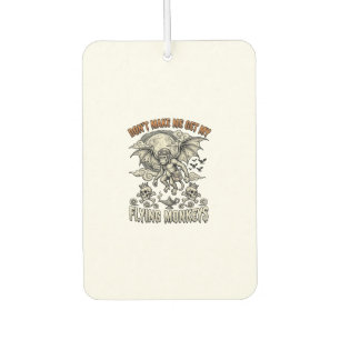 Dont Make Me Get Flying Monkeys Halloween Moon Sku Car Air Freshener