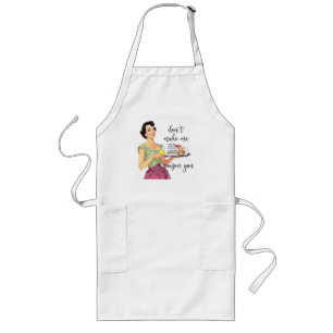 Don't Make Me Poison You Long Apron
