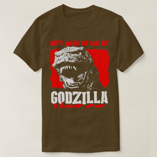 Dont Make Me Use Myodzilla Voice T-Shirt (Design Front)