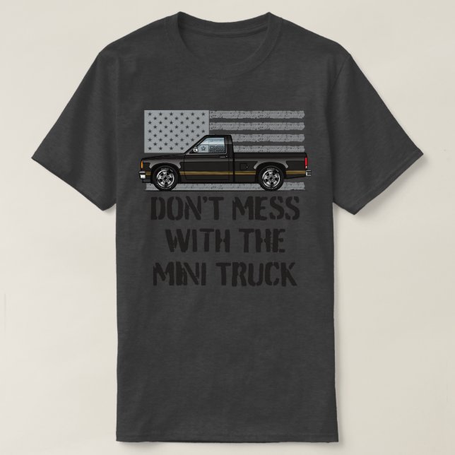 Dont Mess Black 2 T-Shirt (Design Front)