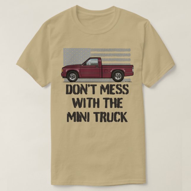 Dont Mess Maroon T-Shirt (Design Front)