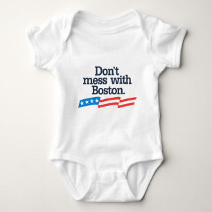 Don't Mess With Boston Baby Bodysuit