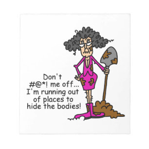 Don't Mess With Me Notepad