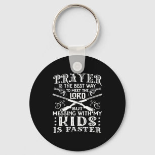Don't Mess With My Kids! Mom Key Ring