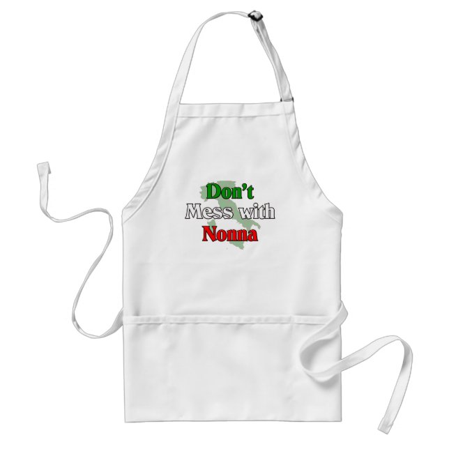 Don't Mess With Nonna Standard Apron (Front)