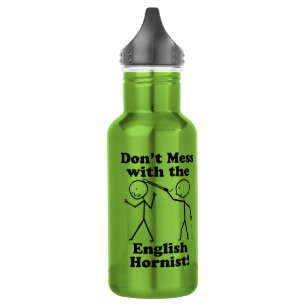 Don't Mess With The English Hornist 532 Ml Water Bottle