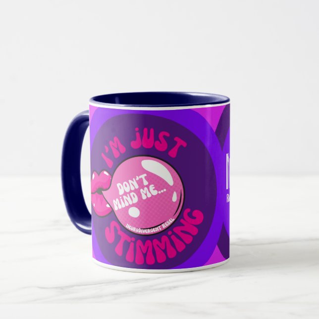 Don't Mind Me I'm Just Stimming - Coffee Mug (Front Left)