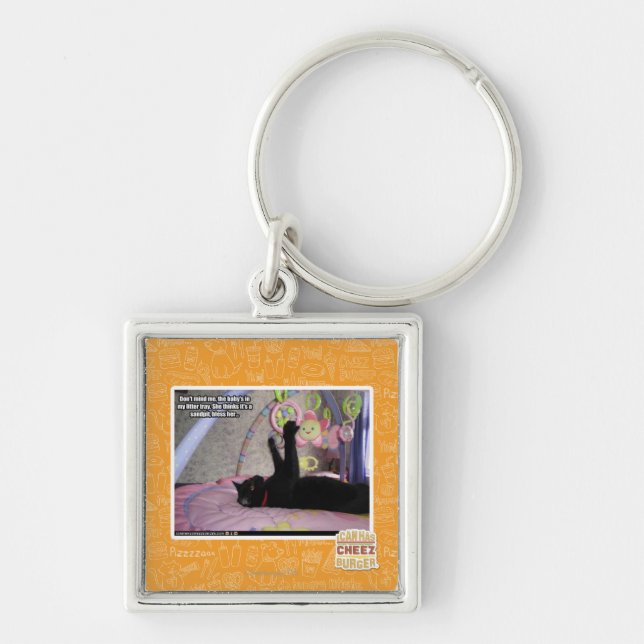 Don't Mind Me Key Ring (Front)