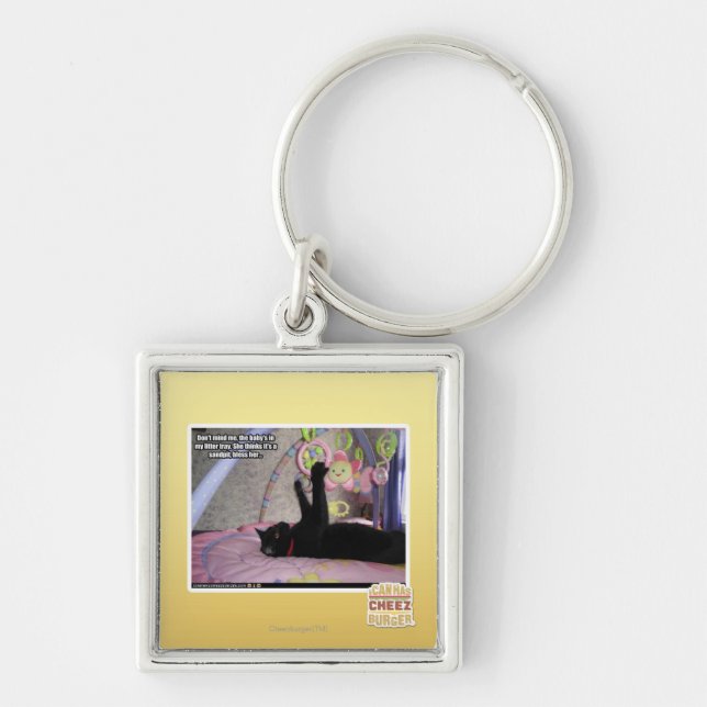 Don't Mind Me Key Ring (Front)