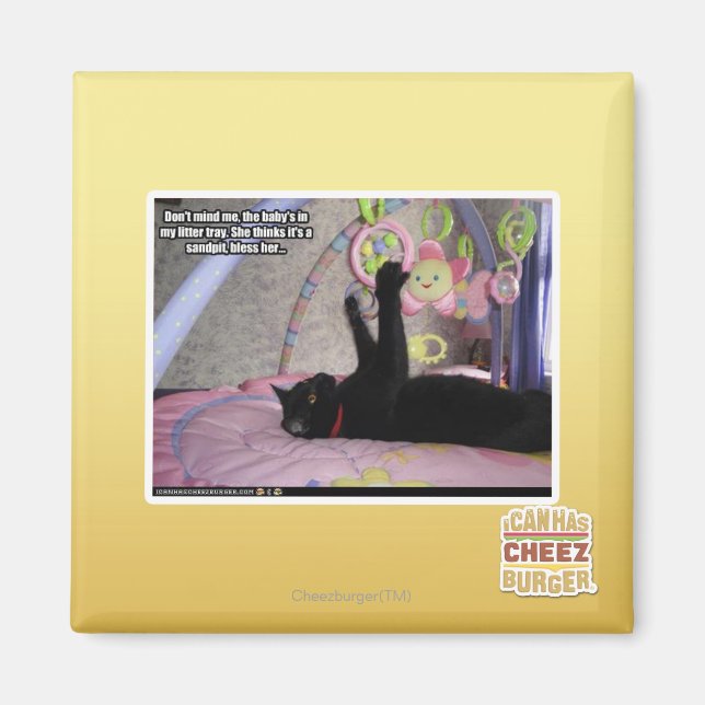 Don't Mind Me Magnet (Front)