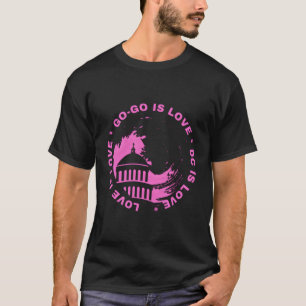 Don'T Mute Dc Stop Gentrification Love Gogo Music T-Shirt