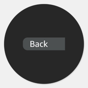 Don't New York My Florida On Back  Classic Round Sticker