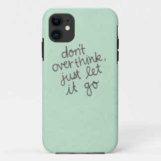 don't overthink iPhone 11 case