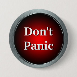 Don't Panic Button Pin