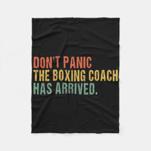Don't Panic  Fleece Blanket