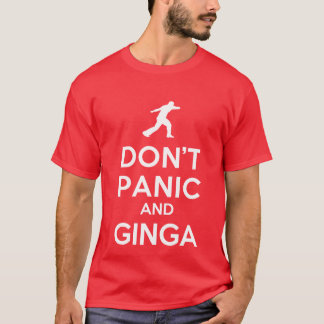 Don't Panic & Ginga Capoeira T-Shirt
